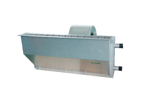 绿岛风大风量离心式热风幕机（钢管水热型/卧式）